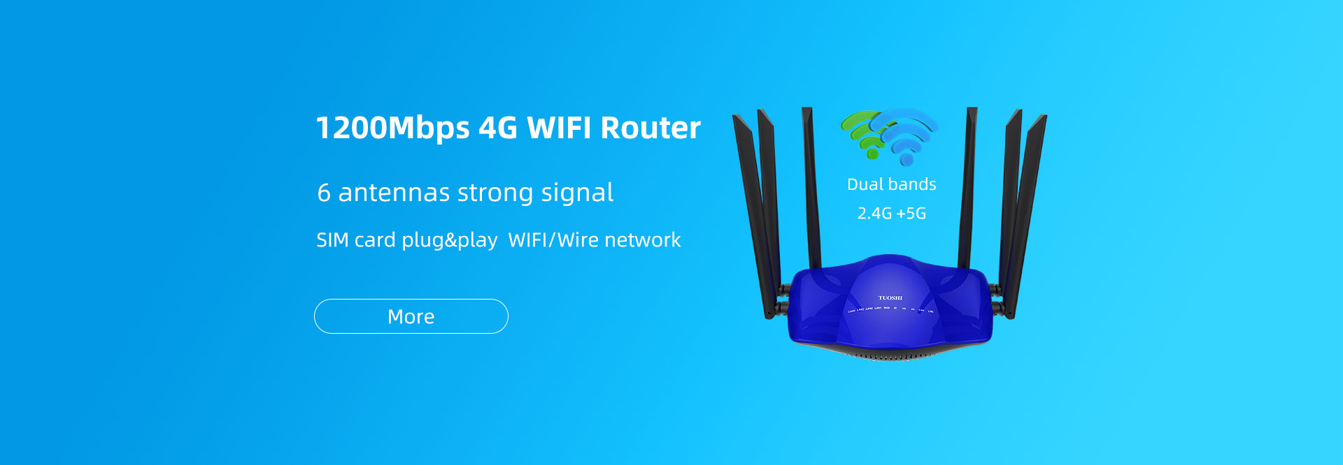 4G router 6 antennas